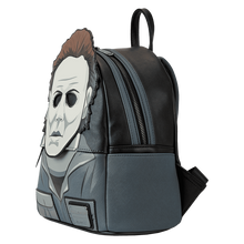 Load image into Gallery viewer, Loungefly Halloween Michael Myers Mask Cosplay Mini Backpack
