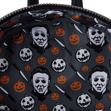 Load image into Gallery viewer, Loungefly Halloween Michael Myers Mask Cosplay Mini Backpack
