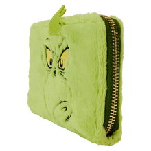 Load image into Gallery viewer, Loungefly Dr. Seuss&#39; How The Grinch Stole Christmas! Plush Cosplay Glow Zip Around Wallet
