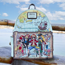 Load image into Gallery viewer, Loungefly One Piece 25th Anniversary Straw Hat Pirates Mini Backpack
