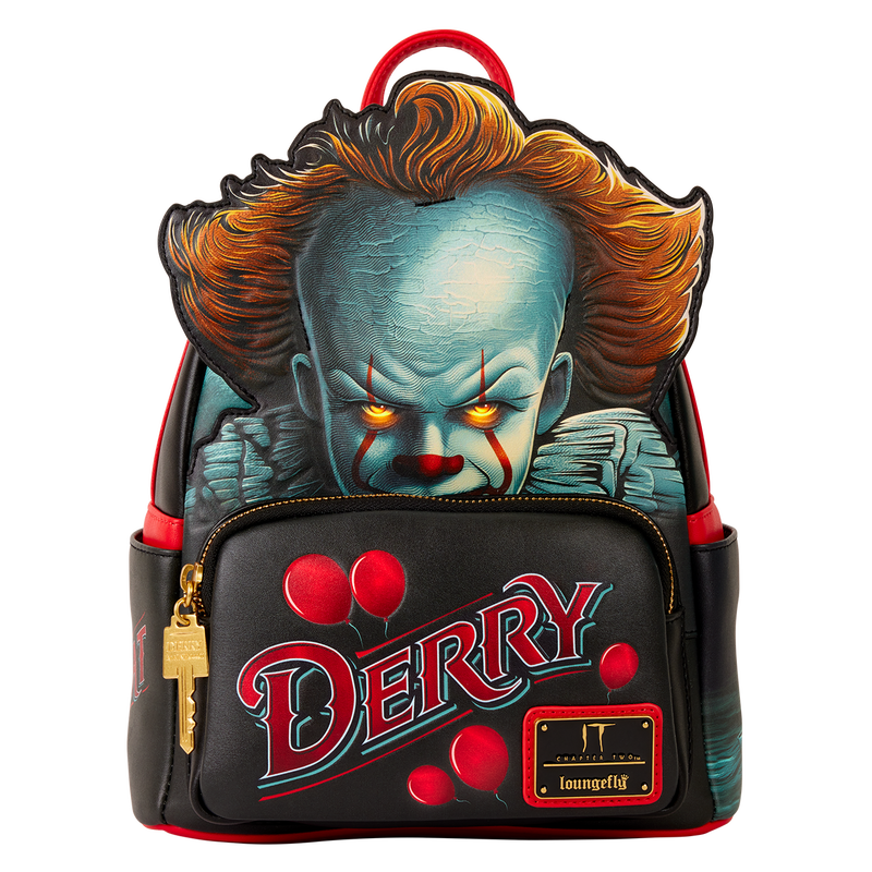Loungefly IT Pennywise Cosplay Light-Up Mini Backpack