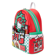 Load image into Gallery viewer, Loungefly Sanrio Hello Kitty &amp; Friends Holiday Fire Place Mini Backpack
