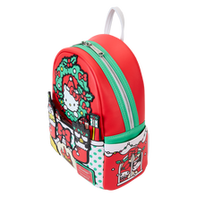 Load image into Gallery viewer, Loungefly Sanrio Hello Kitty &amp; Friends Holiday Fire Place Mini Backpack
