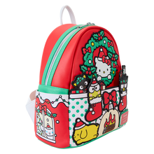 Load image into Gallery viewer, Loungefly Sanrio Hello Kitty &amp; Friends Holiday Fire Place Mini Backpack
