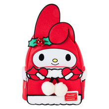 Load image into Gallery viewer, Loungefly Sanrio My Melody Holiday Cosplay Mini Backpack
