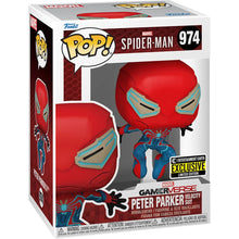 Load image into Gallery viewer, Funko Pop! Spider-Man 2 Peter Parker Velocity Suit  #974 - EE Exclusive PRE-ORDER MAY
