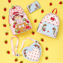 Load image into Gallery viewer, Loungefly Strawberry Shortcake Denim Pocket Mini Backpack
