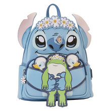 Load image into Gallery viewer, Loungefly Stitch Springtime Daisy Cosplay Mini Backpack
