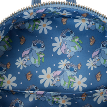 Load image into Gallery viewer, Loungefly Stitch Springtime Daisy Cosplay Mini Backpack
