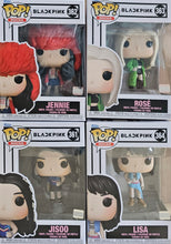 Load image into Gallery viewer, Funko POP! BLACKPINK Shut Down - Lisa Jennie Jisoo Rose Set of 4
