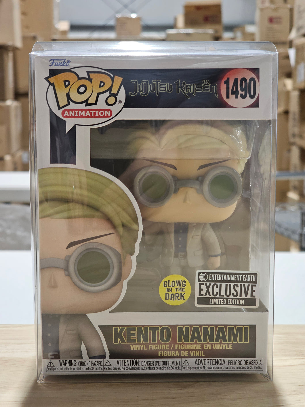 Funko Pop! Animation: Jujutsu Kaisen - Kento Nanami GITD Special Edition Multicolor Exclusive JJK #1490