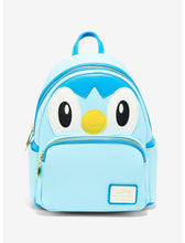 Load image into Gallery viewer, Loungefly Pokemon Piplup Cosplay Womens Double Strap Shoulder Bag Purse
