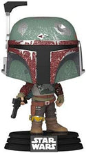 Load image into Gallery viewer, Funko Pop! Star Wars: Mandalorian Set of 3 - Cobb Vanth in Boba Fett Suit, Fennec Shand and Luke Skywalker w/Child
