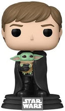 Load image into Gallery viewer, Funko Pop! Star Wars: Mandalorian Set of 3 - Cobb Vanth in Boba Fett Suit, Fennec Shand and Luke Skywalker w/Child
