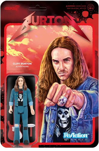 Super7 Cliff Burton Wave 1 - Cliff Burton (Cliff 'Em All) EXCLUSIVE Unpunched