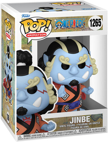 FUNKO POP! ANIMATION: One Piece- Jimbei (Styles May Vary)