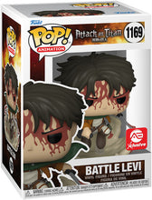 Load image into Gallery viewer, Funko Pop! ANIMATION: Attack on Titan - Battle Levi (AE Exclusive) IN STOCK!
