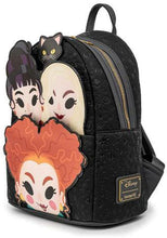 Load image into Gallery viewer, Loungefly Disney Hocus Pocus Sanderson Sisters Mini Backpack
