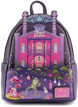 Load image into Gallery viewer, Loungefly Disney Princess and the Frog Tiana&#39;s Place Womens Double Strap Shoulder Bag Purse
