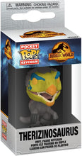 Load image into Gallery viewer, Funko Pop! Keychain: Jurassic World Dominon - Therizinosaurus
