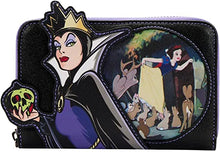 Load image into Gallery viewer, Loungefly Disney Villains Scene Evil Queen Ziparound Wallet
