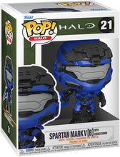 Load image into Gallery viewer, Funko Pop! Halo Infinite - Spartan Mark V with Red Energy Sword Limited Edition Chase 2 Pack
