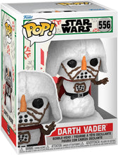 Load image into Gallery viewer, Funko Pop! Star Wars Holiday: Darth Vader Snowman
