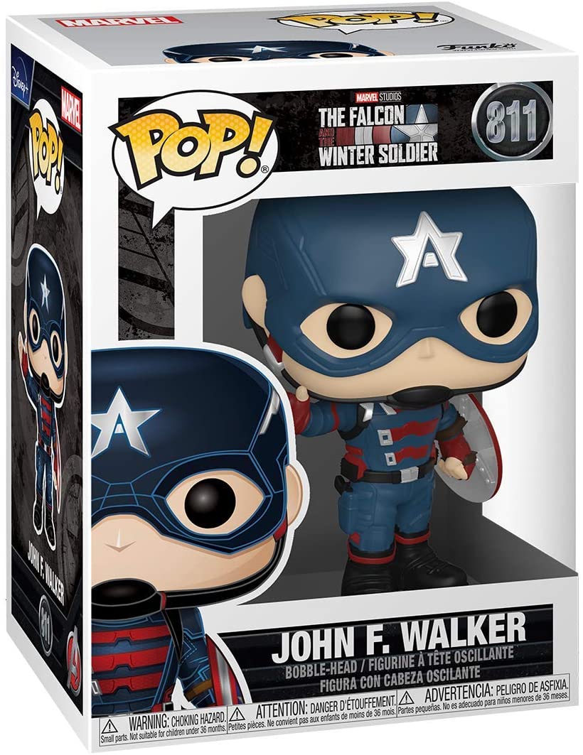 Funko Pop! Marvel: The Falcon and The Winter Soldier - John F. Walker