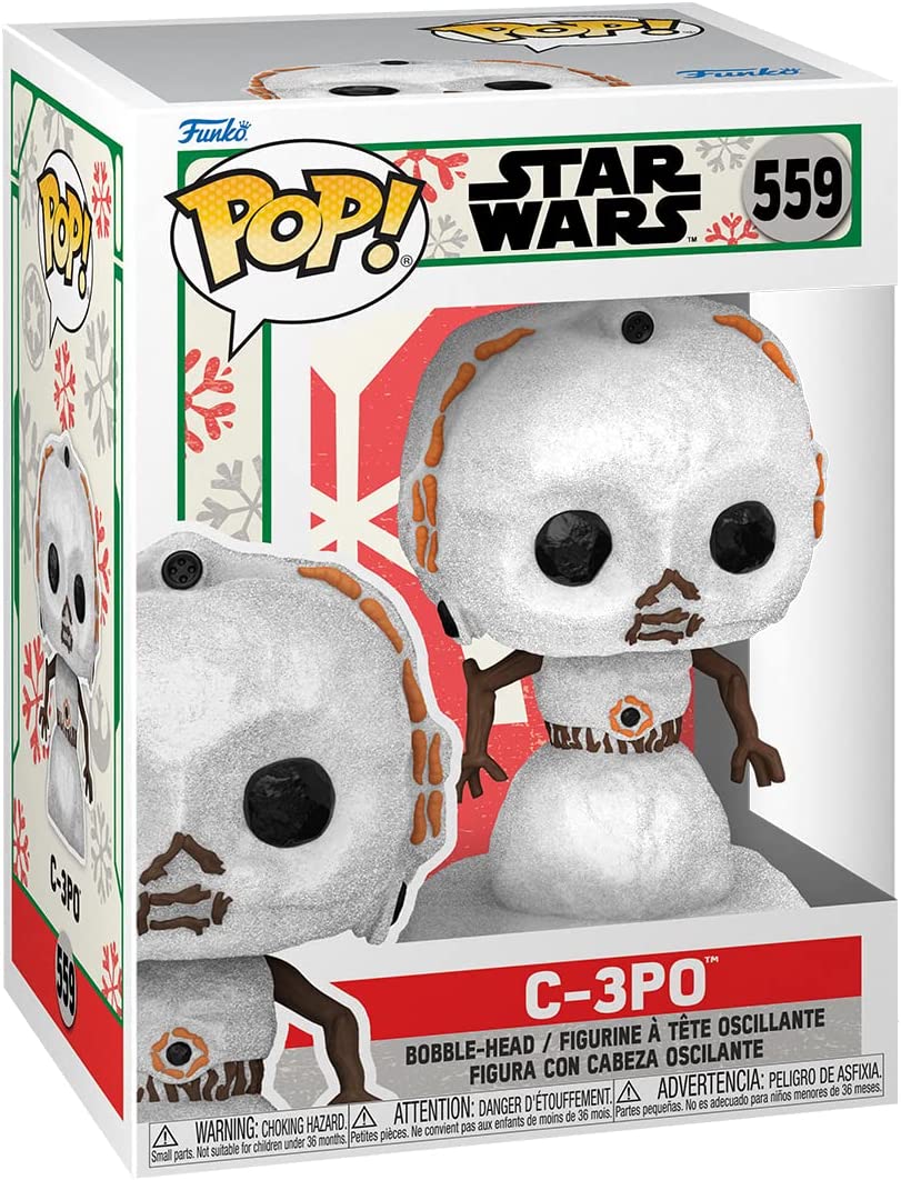 Funko Pop! Star Wars Holiday: C-3PO Snowman