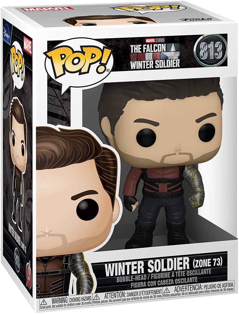 Funko Collectible Figure Pop! Marvel: Falcon and The Winter Soldier - Winter Soldier (Zone 73)