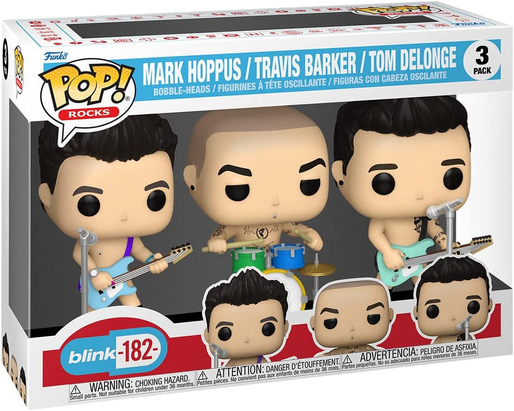 Funko Pop! Rocks: Blink-182, 3 Pack