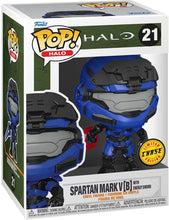 Load image into Gallery viewer, Funko Pop! Halo Infinite - Spartan Mark V with Red Energy Sword Limited Edition Chase 2 Pack
