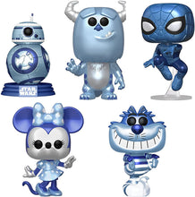 Load image into Gallery viewer, Funko Pop! Make-A-Wish Set of 5 - Minnie, Sulley, Cheshire Cat, BB-8 and Spider-Man
