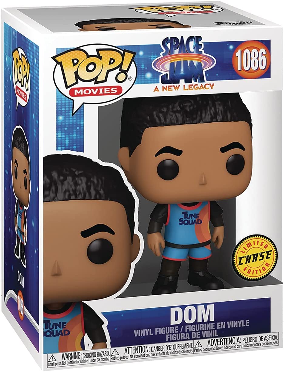 Funko Pop! Movies: Space Jam, A New Legacy - Dom in Toon Squad Shirt Chase