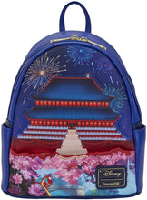 Load image into Gallery viewer, Loungefly Disney Mulan Castle Light Up Mini Backpack Mulan One Size
