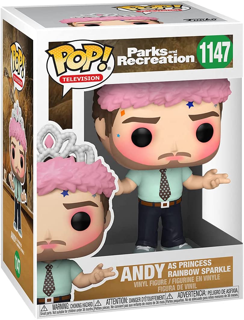 Funko Pop! TV: Parks and Rec - Andy as Princess Rainbow Sparkle