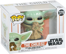 Load image into Gallery viewer, Funko Pop! Star Wars: The Mandalorian - The Child with Frog Vinyl Bobblehead
