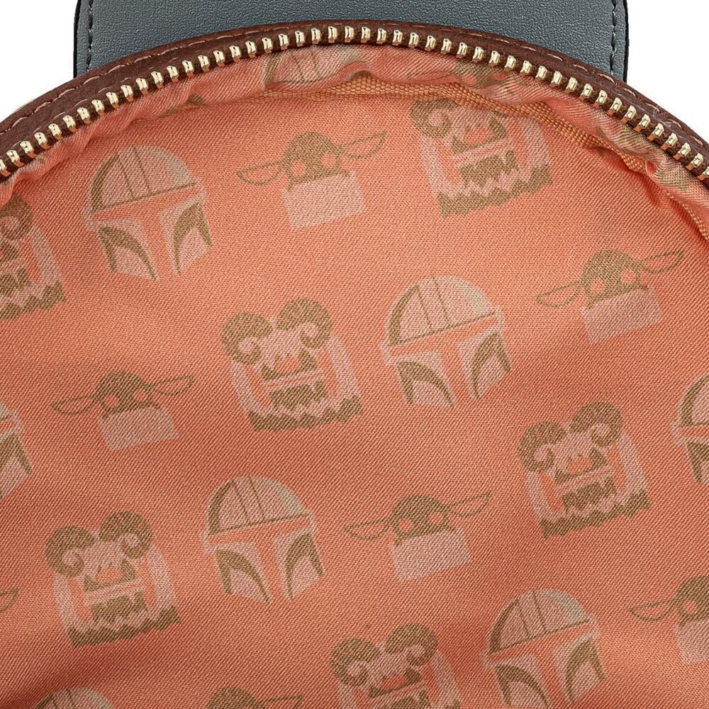 Loungefly Star Wars The Mandalorian Bantha Ride Mando and Baby Yoda Womens  Double Strap Shoulder Bag Purse : : Bags, Wallets and Luggage
