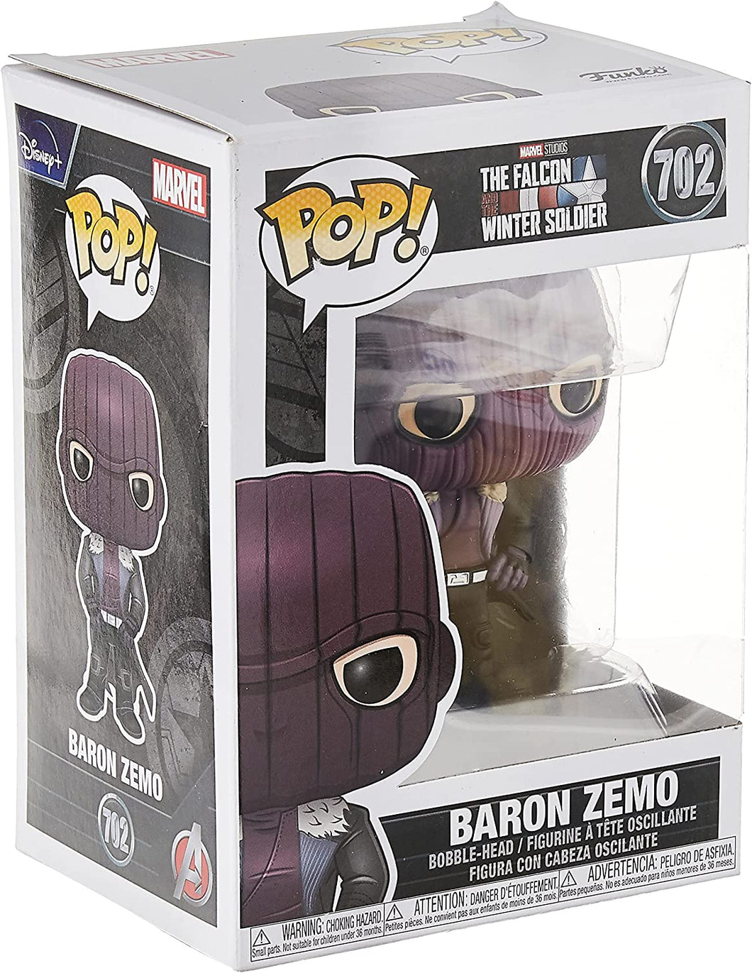 Funko Pop! Marvel: The Falcon and The Winter Soldier - Baron Zemo