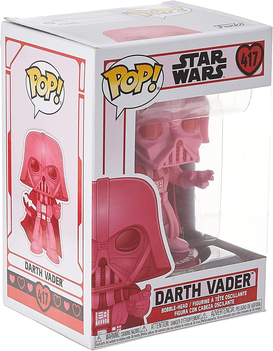 Funko POP Star Wars: Valentines - Vader with Heart