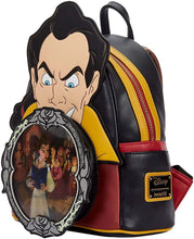 Load image into Gallery viewer, Loungefly Disney Villains Scene Gaston Womens Double Strap Shoulder Bag Purse
