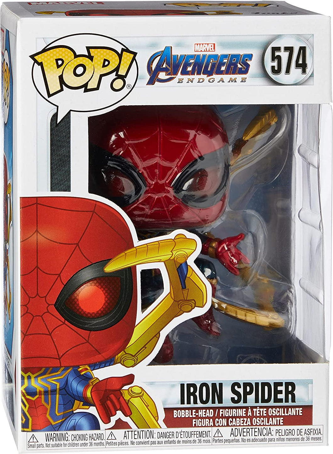 Funko Pop! Marvel: Avengers Endgame - Iron Spider with Nano Gauntlet