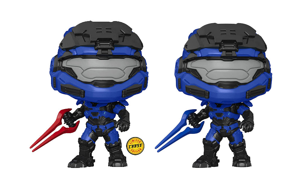 Funko Pop! Halo Infinite - Spartan Mark V with Red Energy Sword Limited Edition Chase 2 Pack